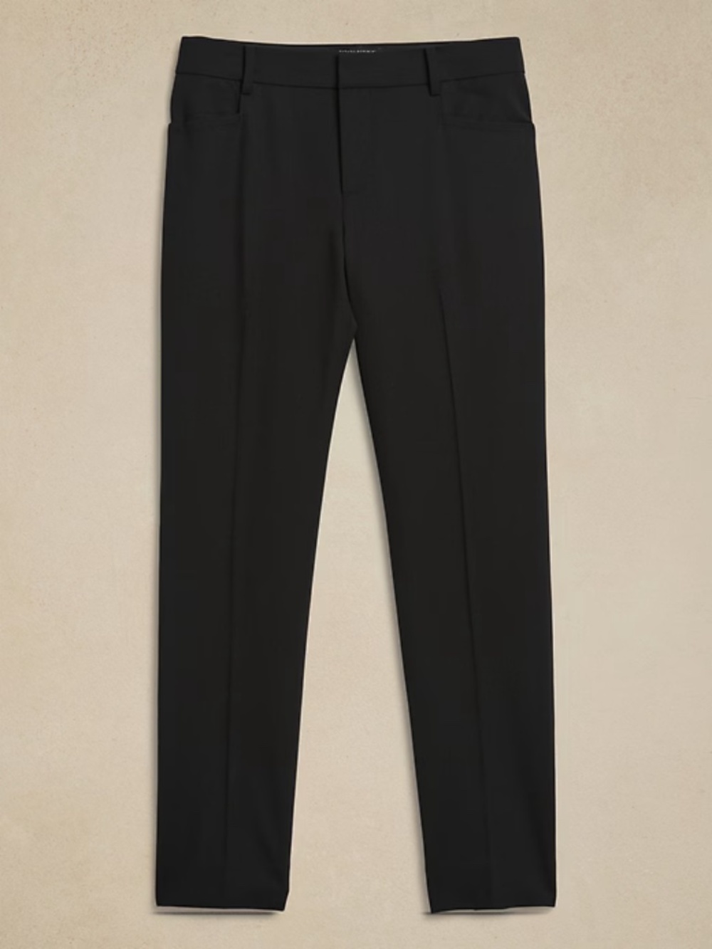 Banana Republic Straight Italian Wool Pant - 8 LONG